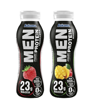 Jogurt pitny Pro Men Bakoma